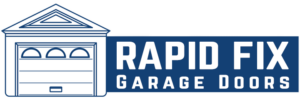 rapid fix garage doors logo
