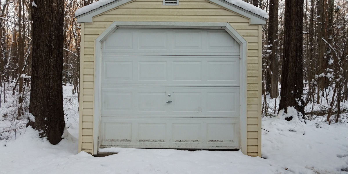 Ice on Garage Doors