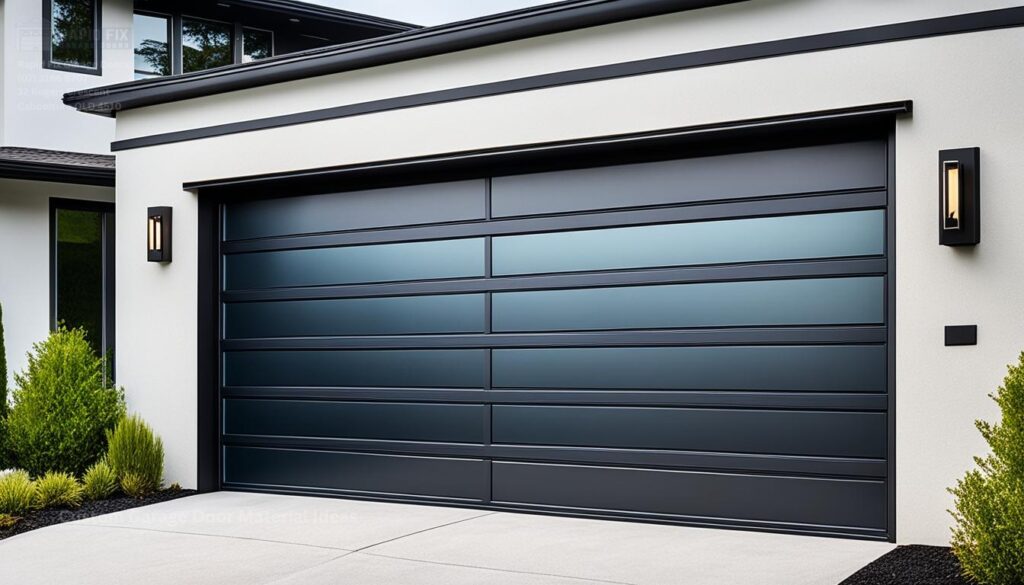 Custom Garage Door Material Ideas