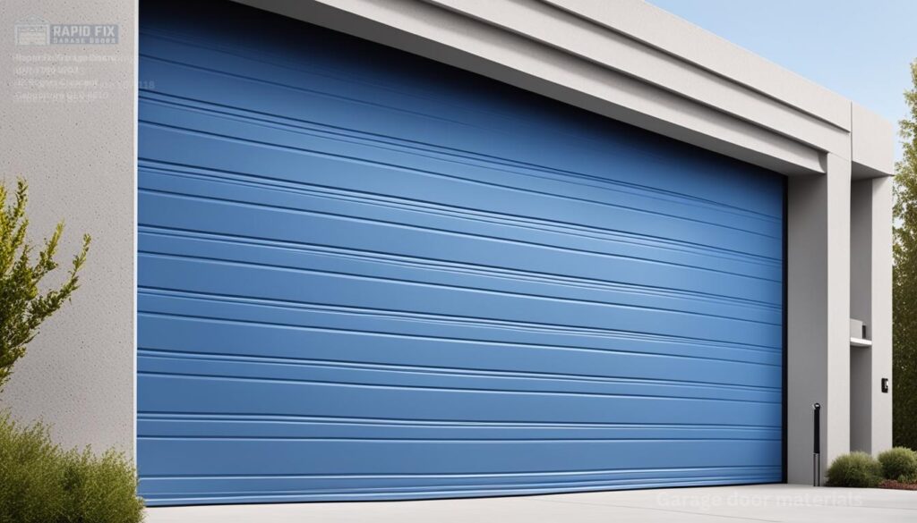 Garage Door Materials for Noise Reduction