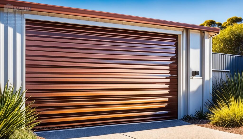 Rust-resistant garage door materials