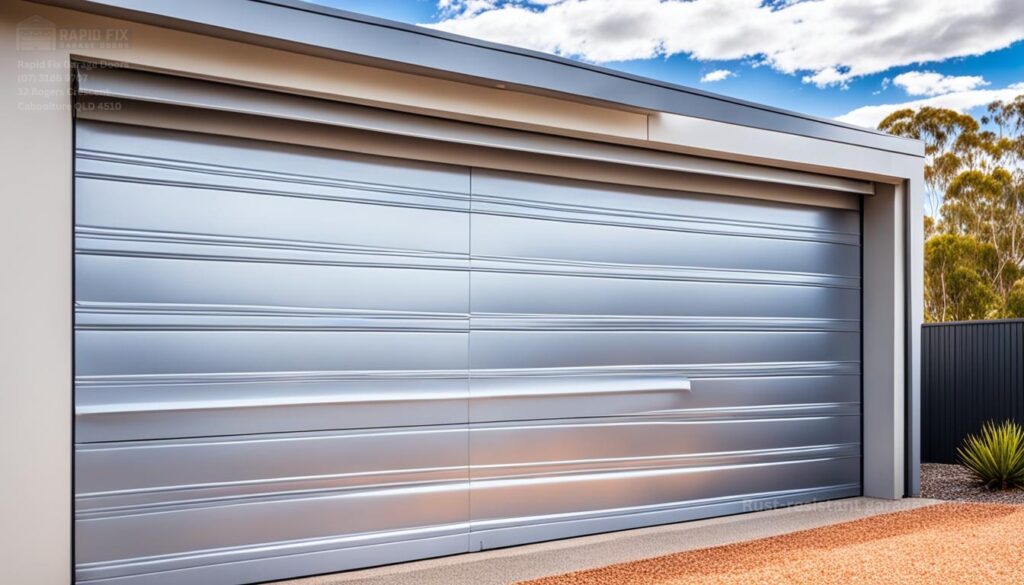 Rust-resistant garage door materials