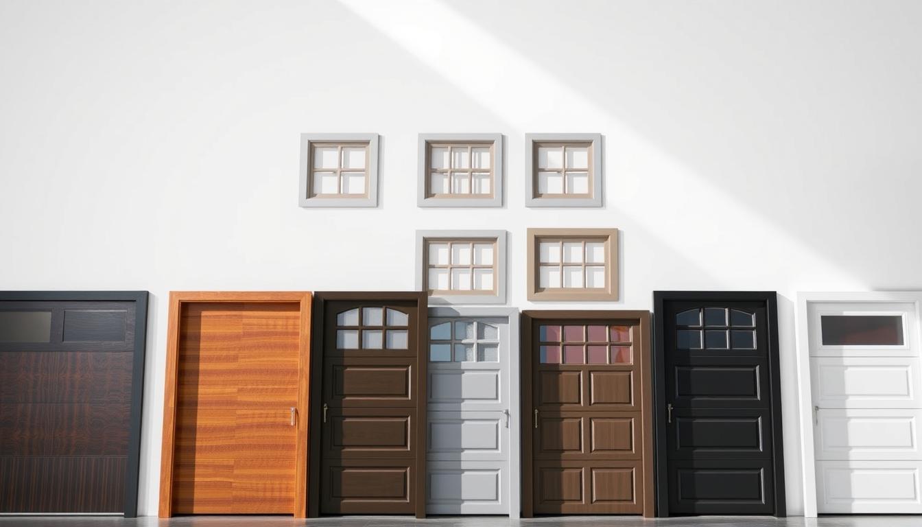 Garage door design profiles