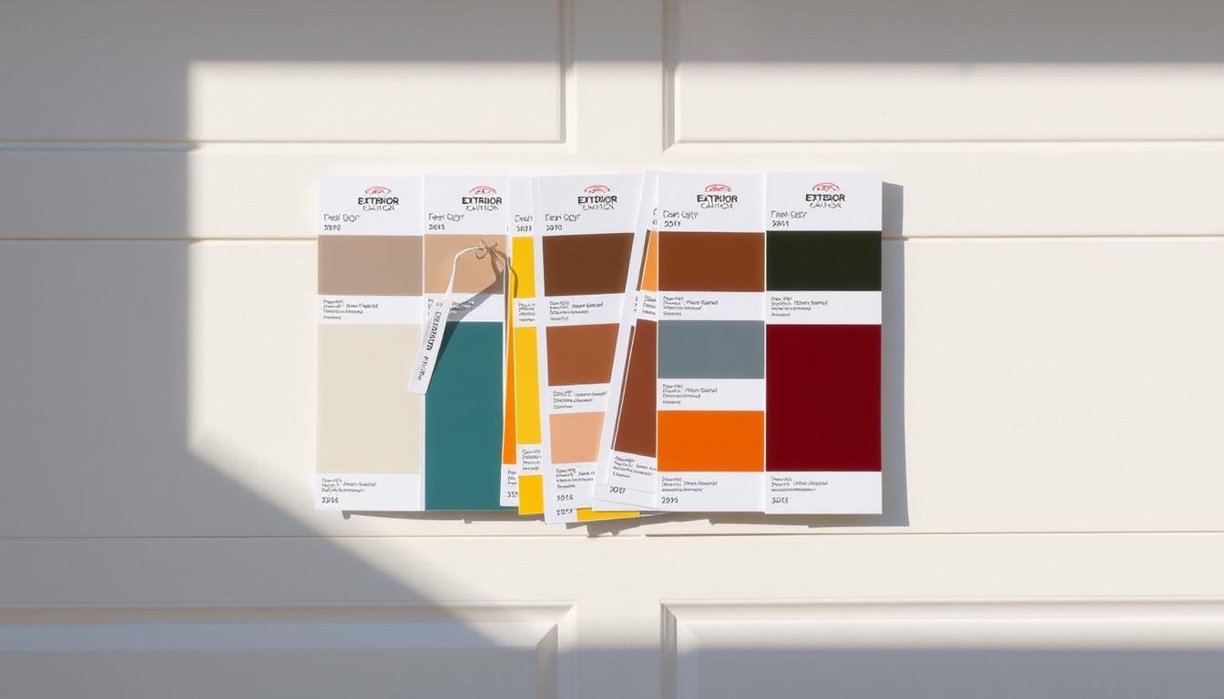 exterior paint color selection