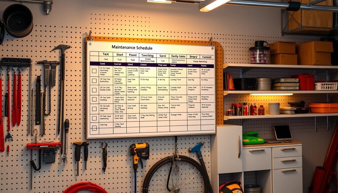 maintenance schedule