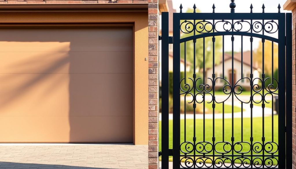 Garage Door vs Gate