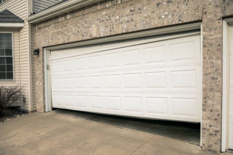 Garage Door Off Track and Crooked