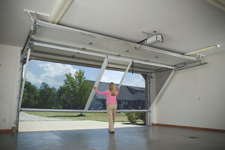 Garage Screen Door Installation