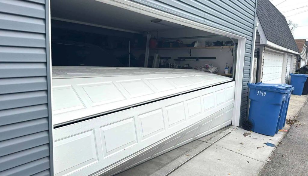 How to Fix a Broken Garage Door Panel