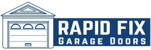 rapid fix garage doors logo