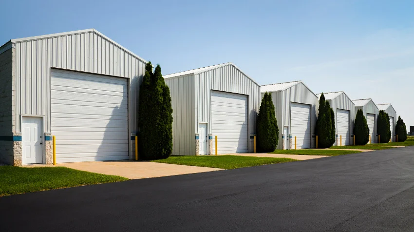 Commercial garage door